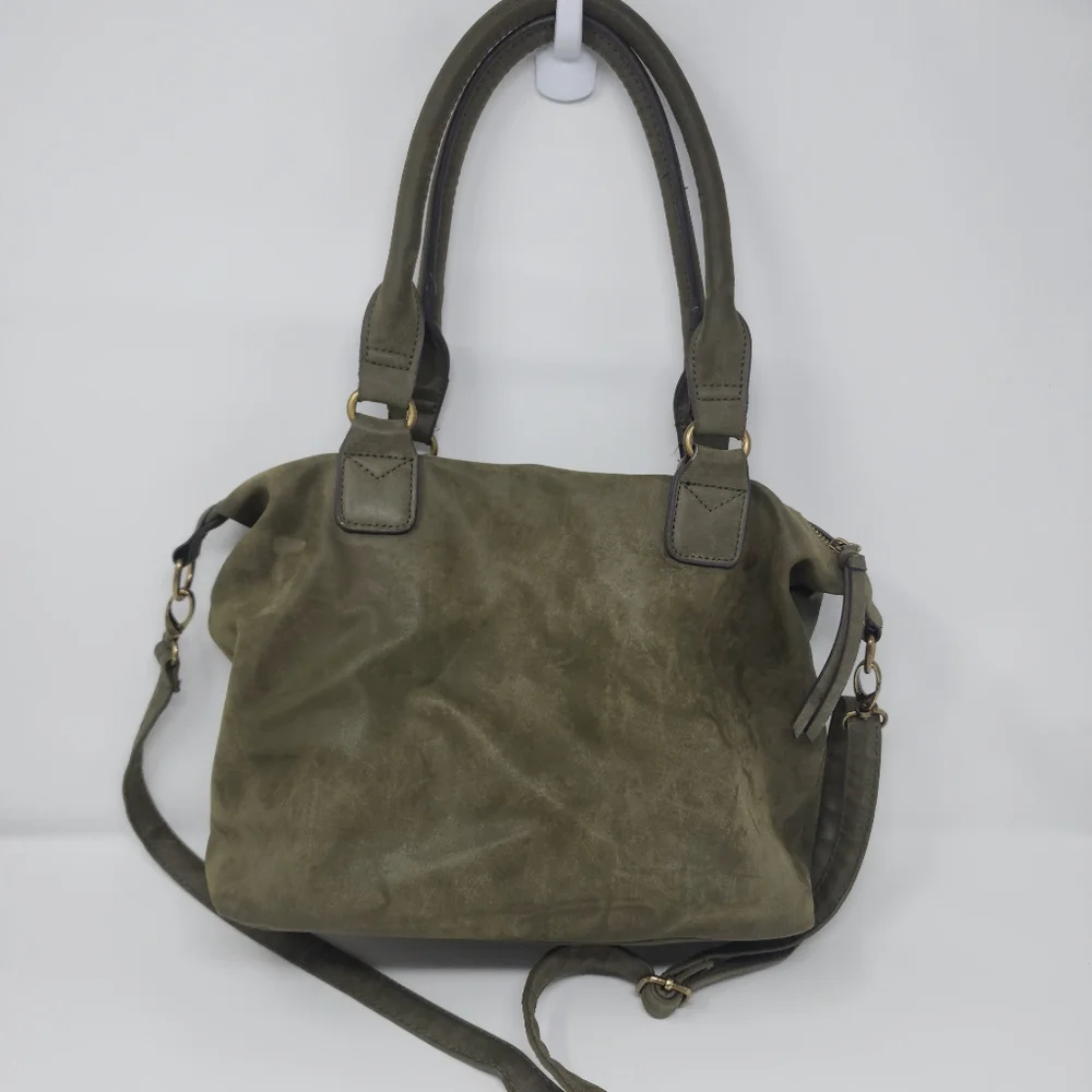 Green Crossbody Rhinestone Purse